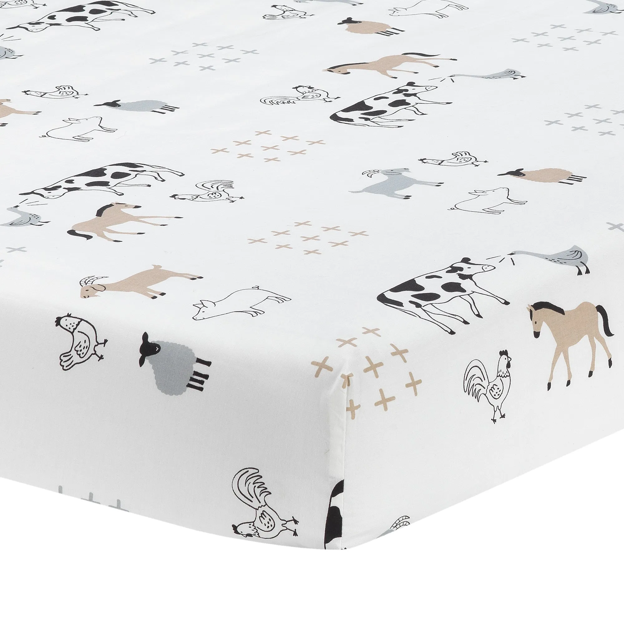 Baby Farm 5-Piece Crib Bedding Set