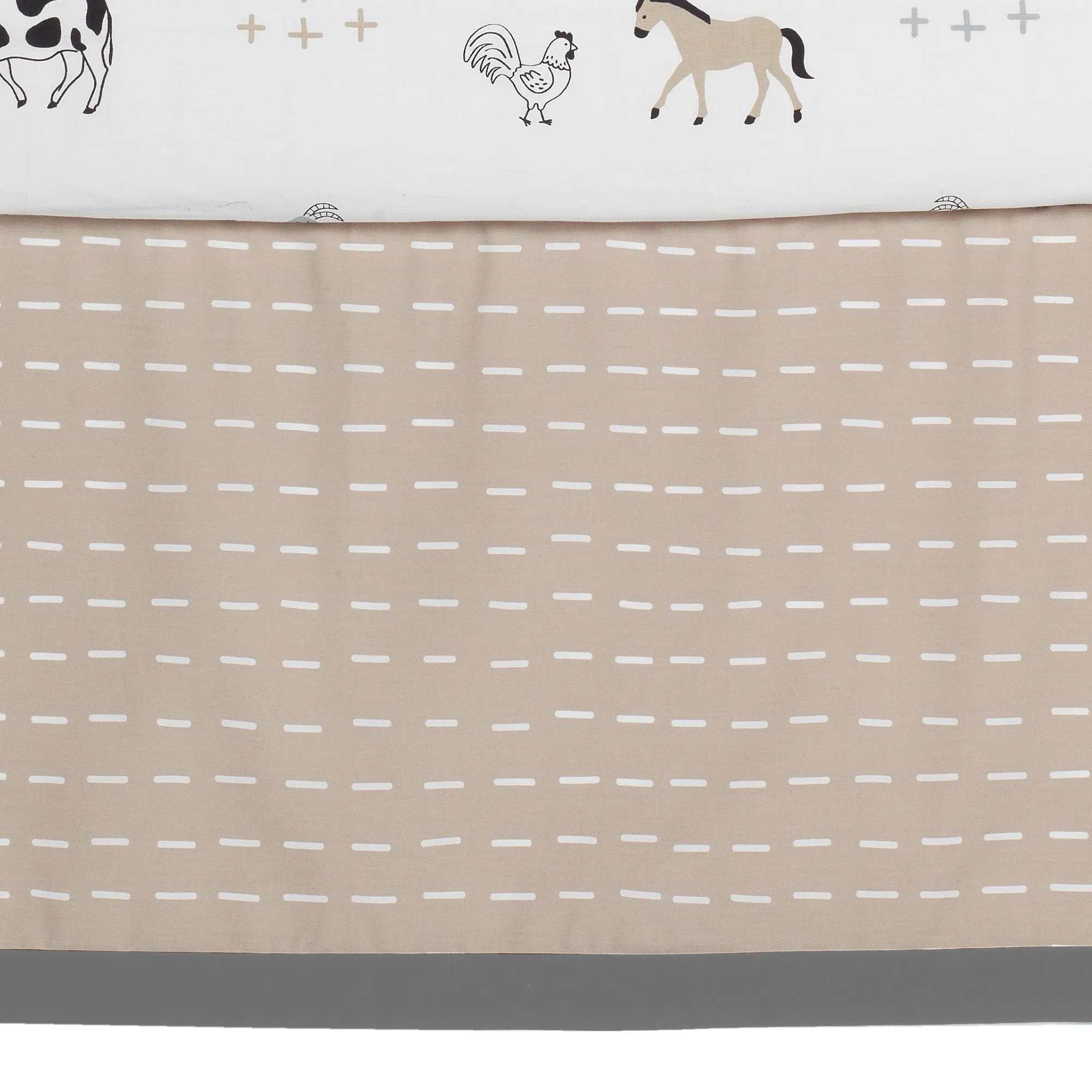 Baby Farm 5-Piece Crib Bedding Set