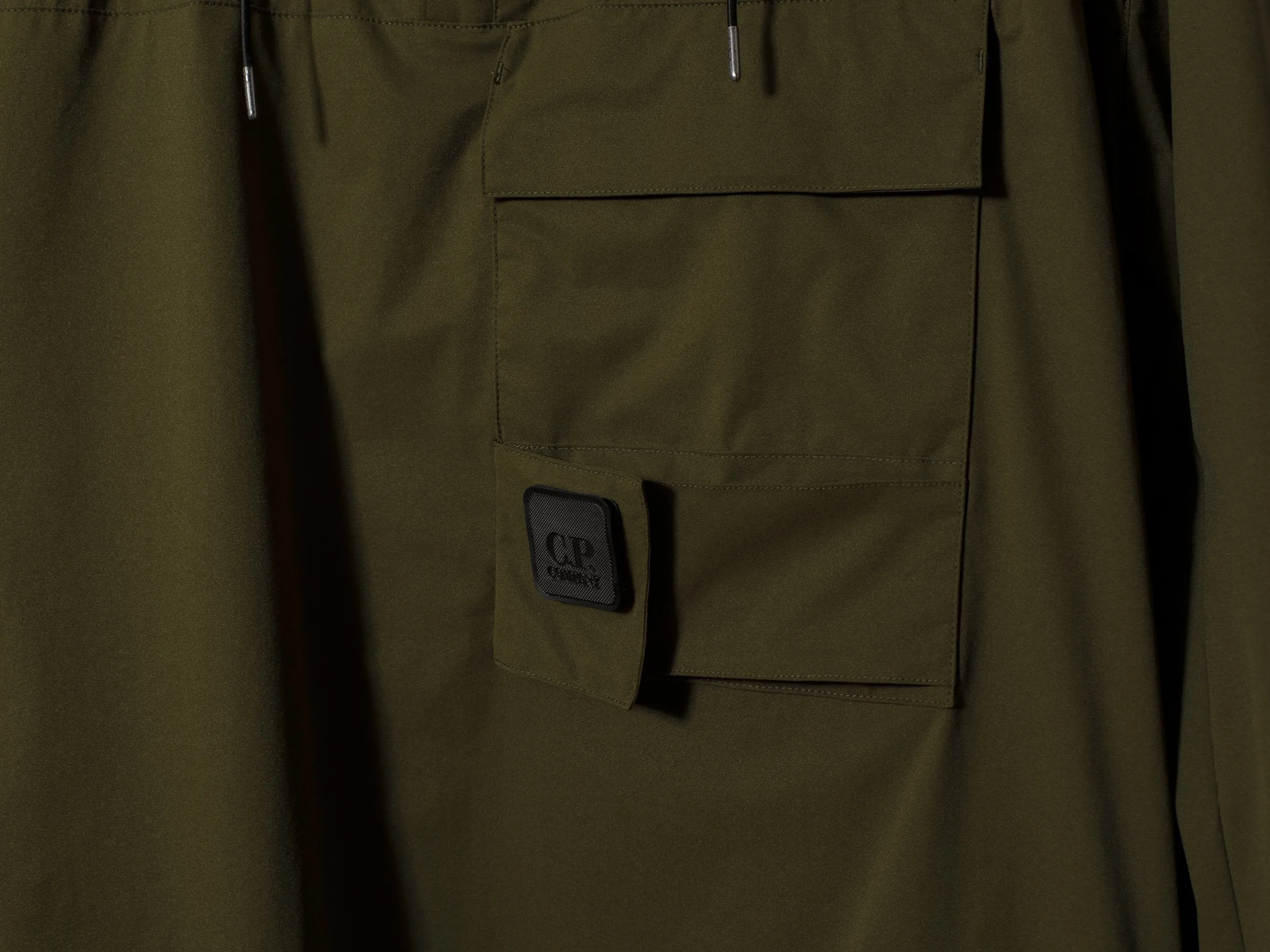 C.P. Company Hooded Pro-Tek Overshirt (Ivy Green)