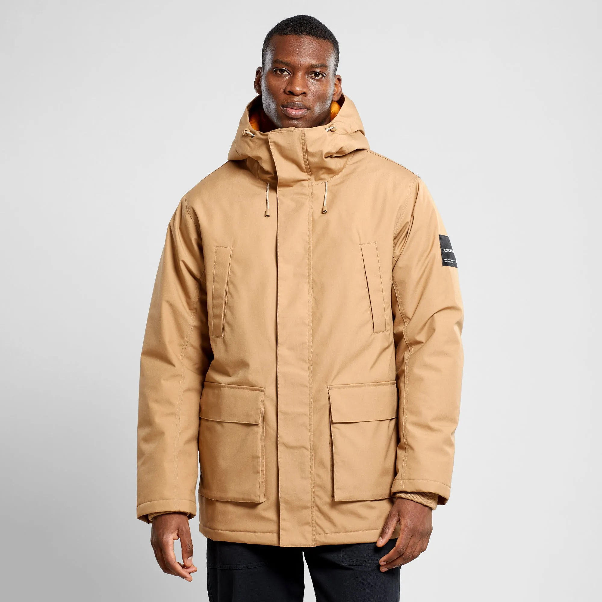 Dedicated Parka Jacket Stavanger Tiger Brown