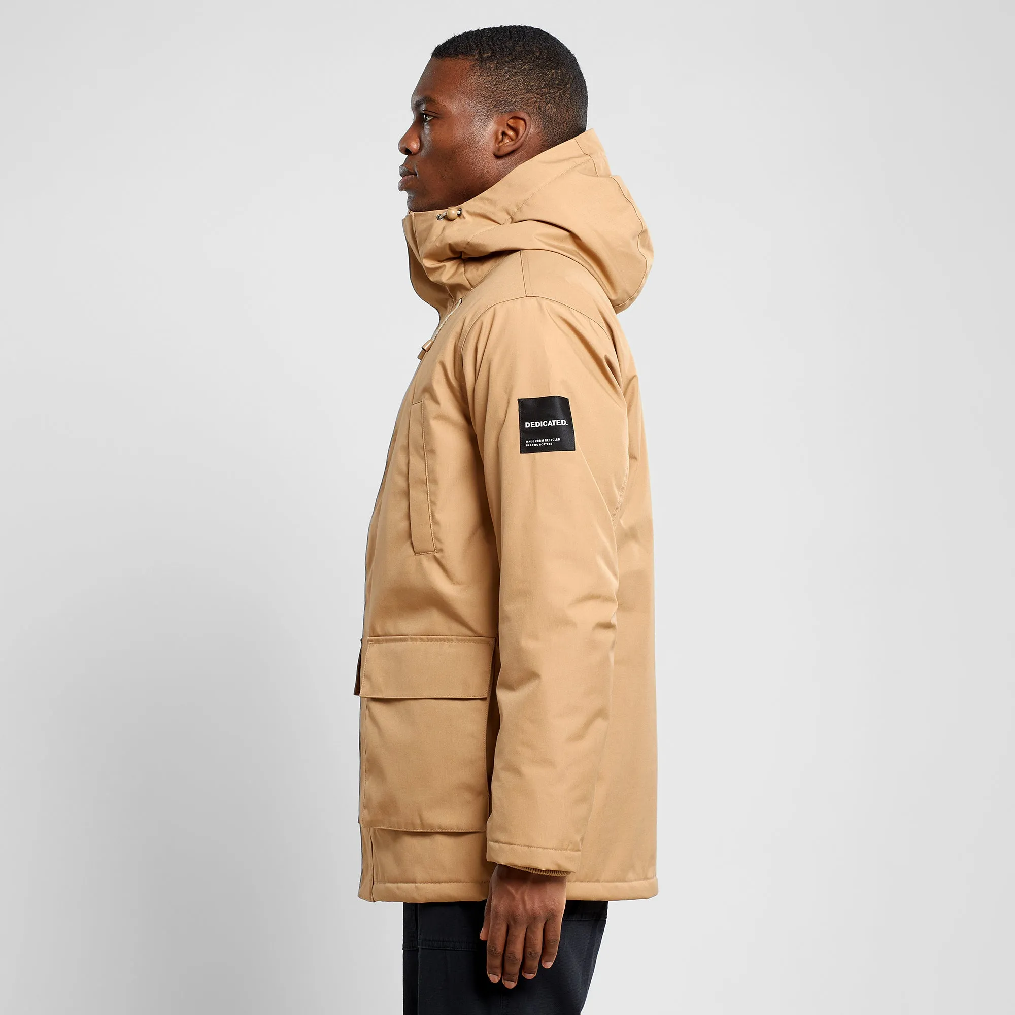 Dedicated Parka Jacket Stavanger Tiger Brown