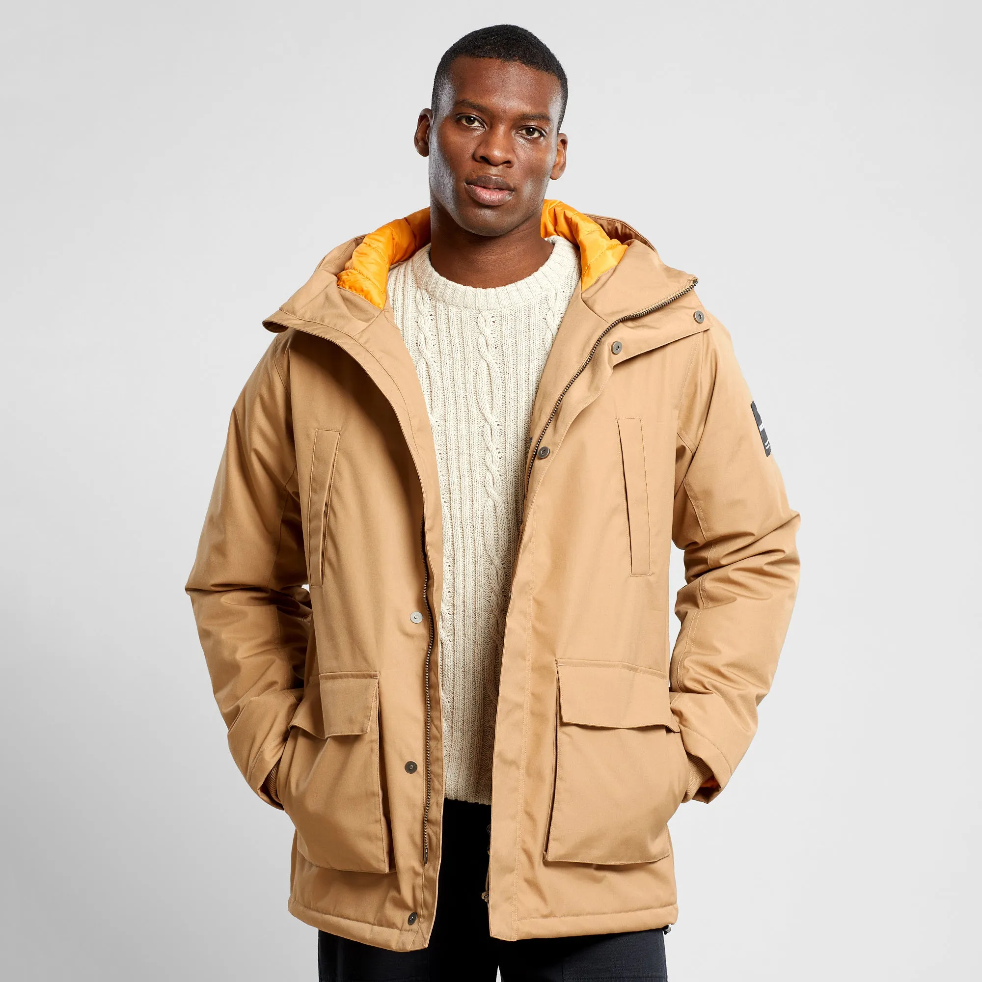 Dedicated Parka Jacket Stavanger Tiger Brown