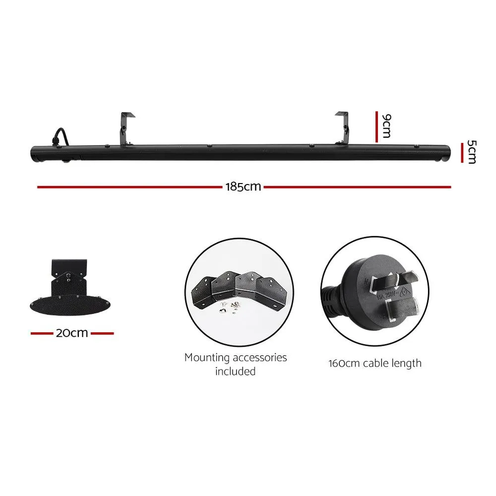 Electric Infrared Radiant Strip Heater 3200W Panel Heat Bar Remote Control