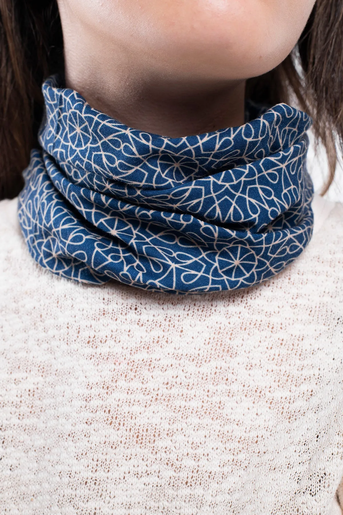Multi Purpose Neck Scarf - Oriental