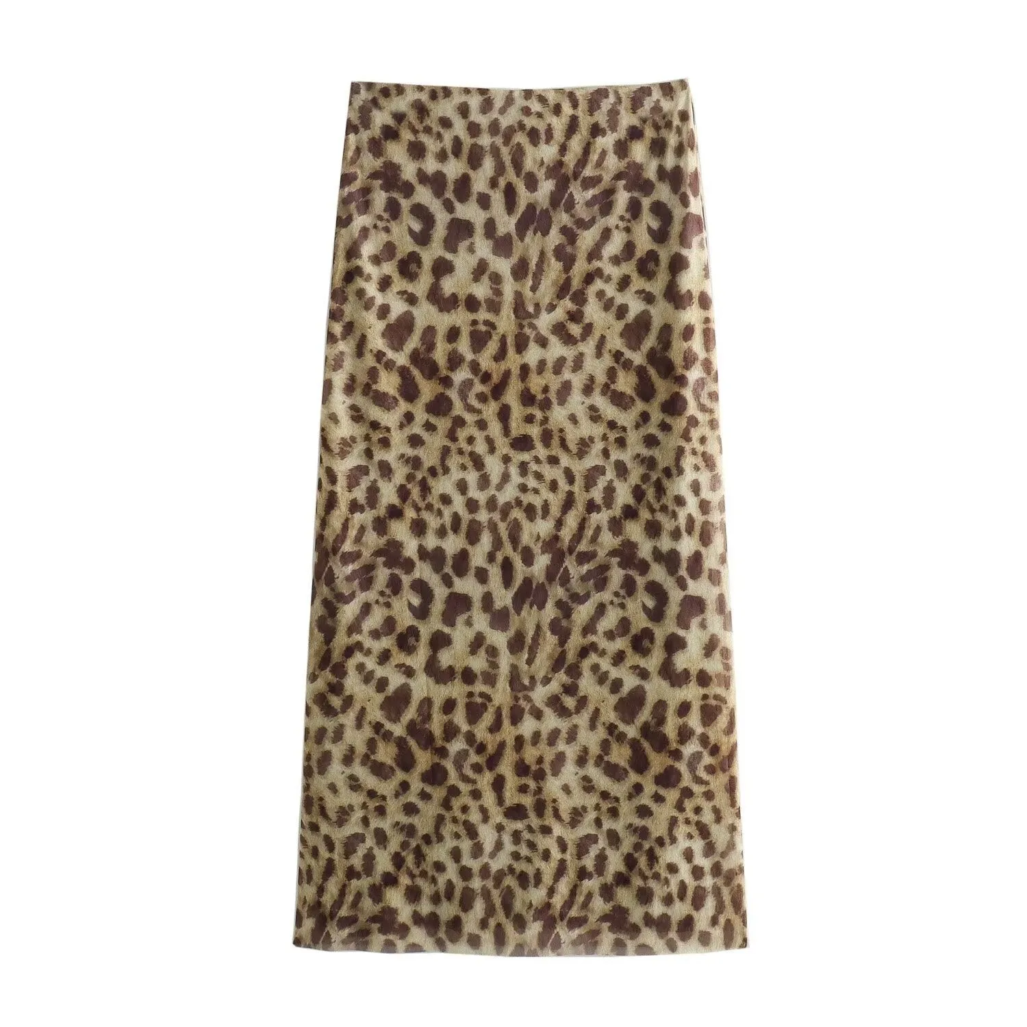 Pre Order:  Animal Print Tulle Top   Skirt Set