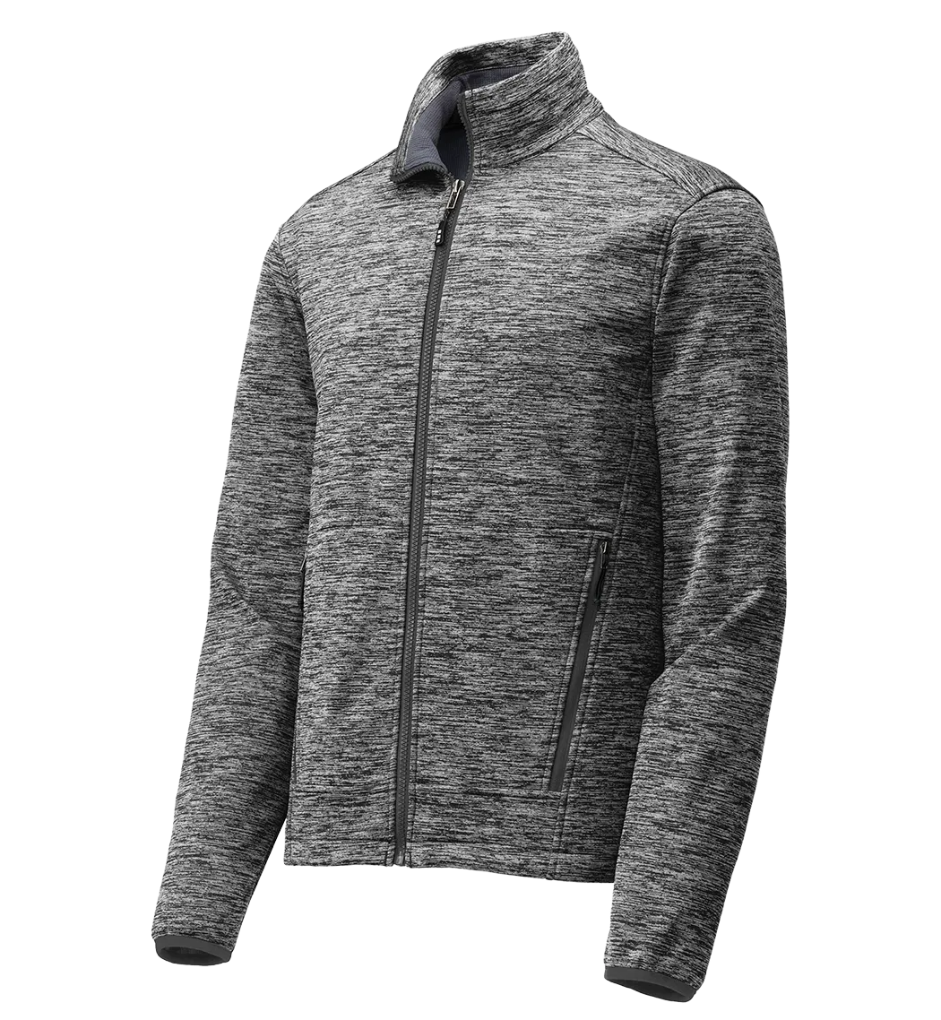 SPORT-TEK Custom Men's PosiCharge Electric Heather Soft Shell Jacket