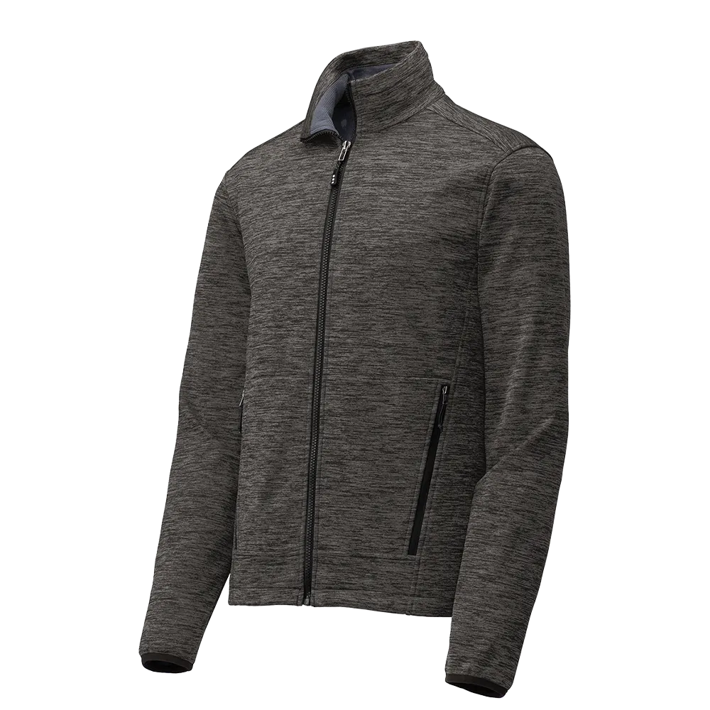 SPORT-TEK Custom Men's PosiCharge Electric Heather Soft Shell Jacket