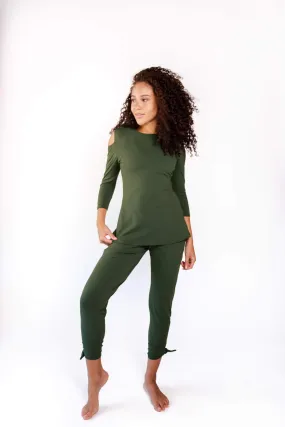 Sunday Jogger in Forest Green