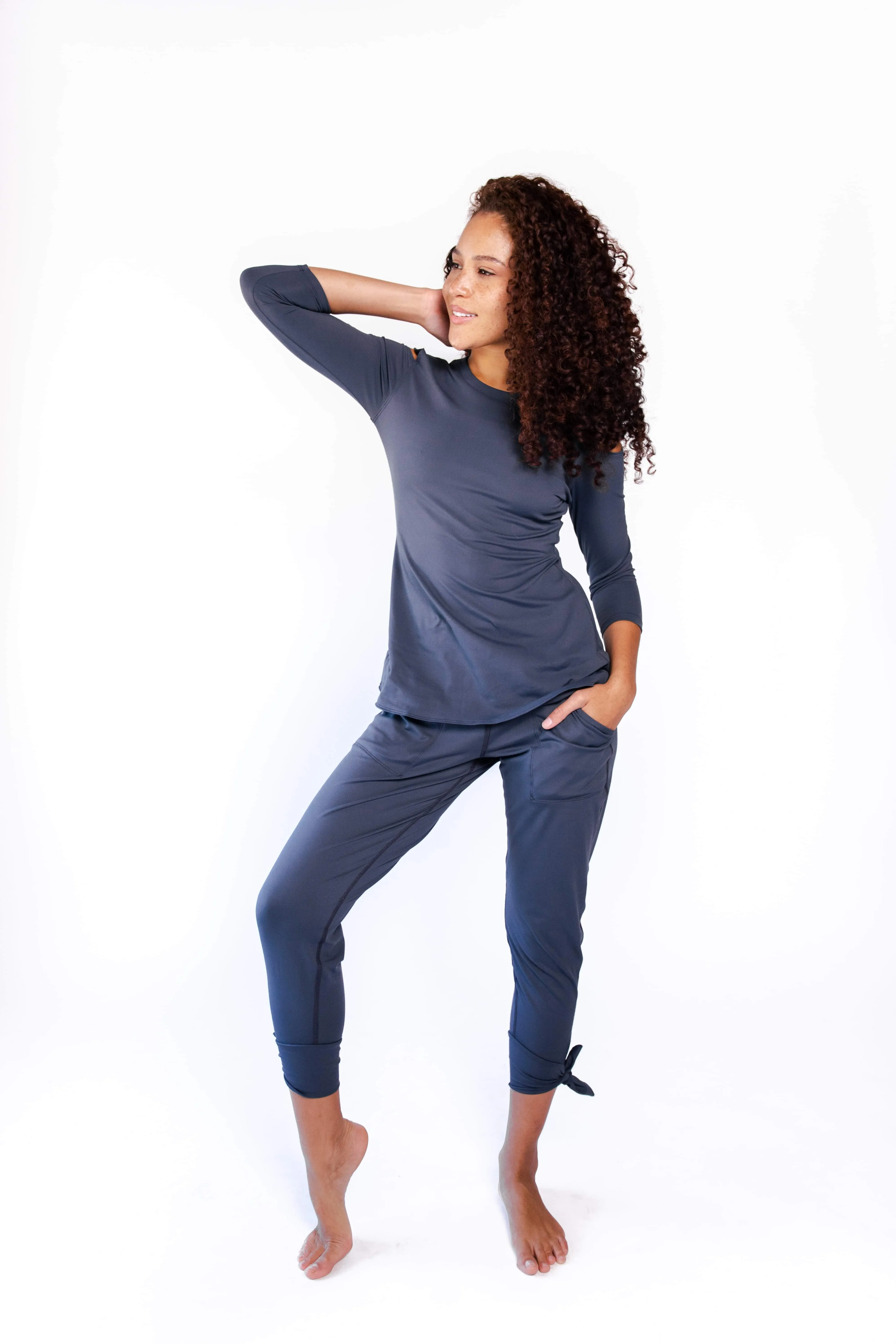 Sunday Jogger in Navy Blue