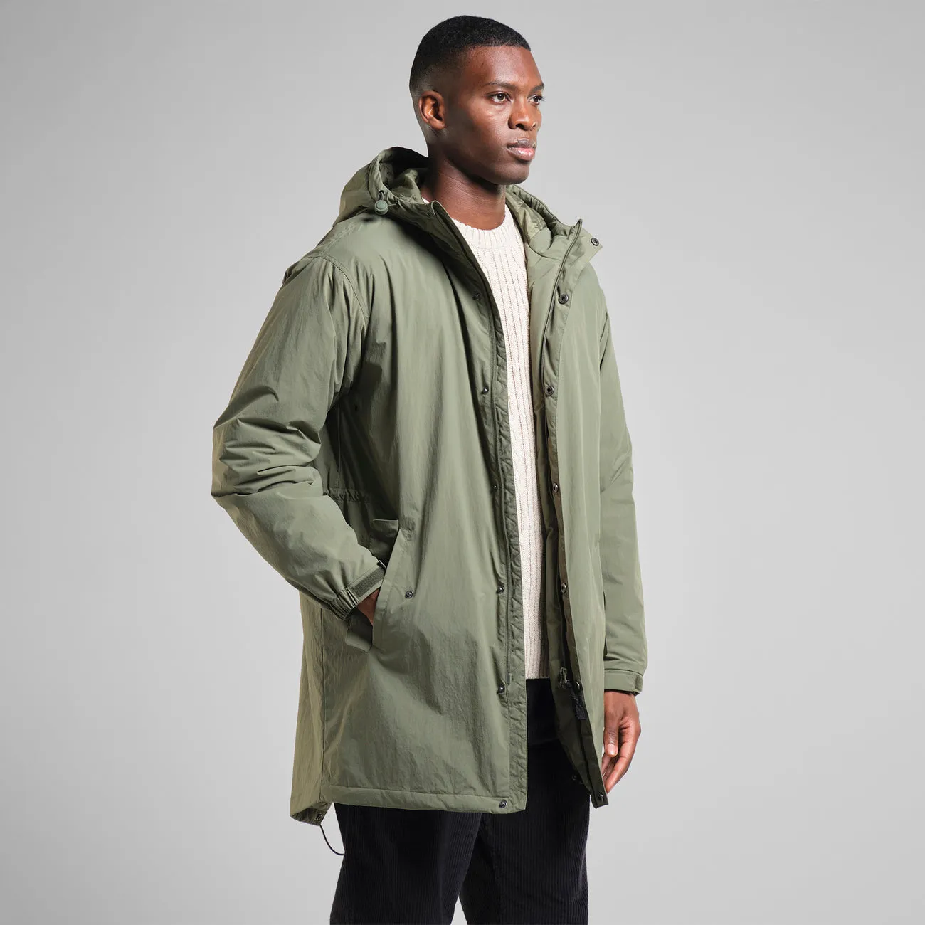 Unisex Parka Jacket Luvos Green Four Leaf Clover | DEDICATED